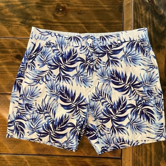 Caribbean Joe Tropical Bermuda Shorts 16 w/stretch 5” - Picture 1 of 5